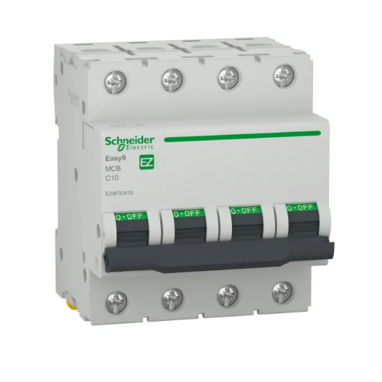 Imagine Siguranta Schinder 4P C10A 4.5kA Easy9 SEEZ9F32410