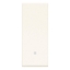 Imagine Invertor Cap Cruce LINEA 1P Iluminabil Alb VIMAR 30012.B