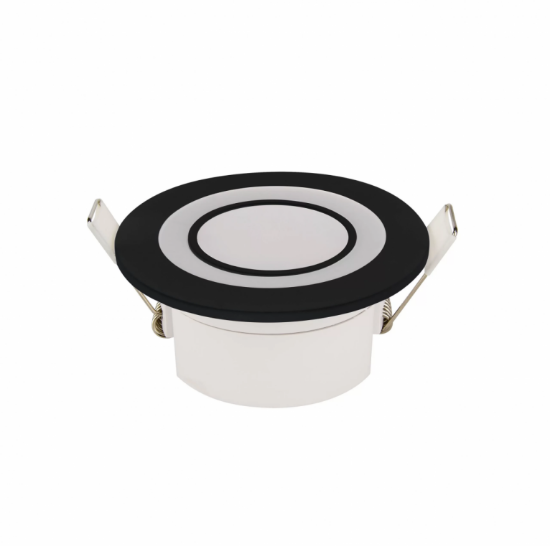 Imagine Spot rotund negru 5W LED 4200K HOROZ 016-072-0005