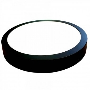 Imagine Plafoniera led pt 18w negru 6000k 100-265 016-025-0018