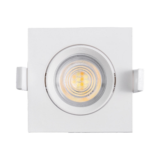 Imagine Spot LED patrat 7W 3IN1 230 IP20 Alb rotabil BR-BD02-10780