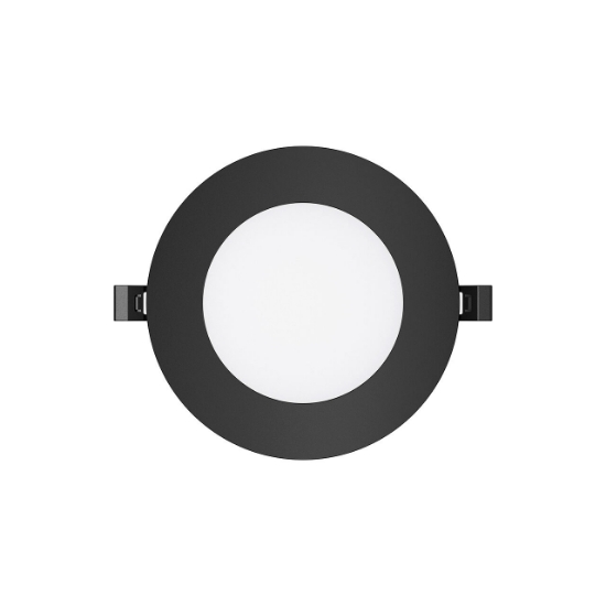 Imagine Spot LED rotund ST 6W 4INC NEGRU 3IN1 BR-BP01-30681