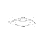 Imagine Spot LED rotund ST 6W 4INC NEGRU 3IN1 BR-BP01-30681