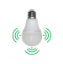 Imagine Bec led para e27 12w l.alb 230+senzor de miscare 4-33121