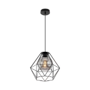 Imagine Pendul w004r-1h-1x e27 metal negru braytron br-bv03-00042