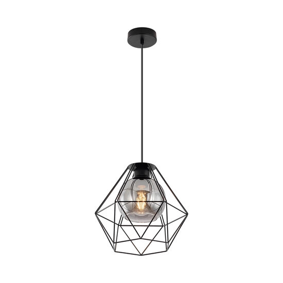 Imagine Pendul w004r-1h-1x e27 metal negru braytron br-bv03-00042