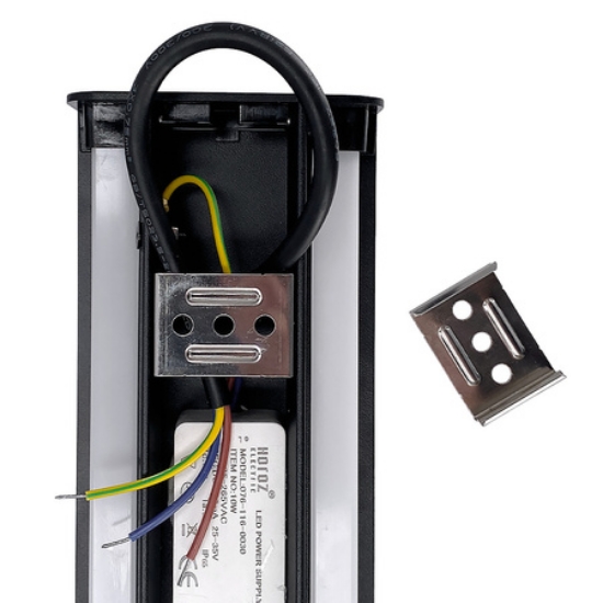 Imagine Aplica de gradina LED 10W NEGRU 4200K 85-265V 076-116-0030
