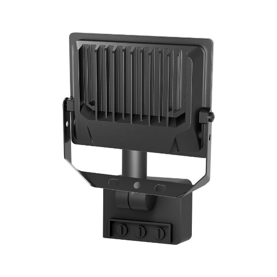 Imagine Proiector LED slim 30W 6500K+SENZOR IP54 CF NEGRU BR-BT66-23031