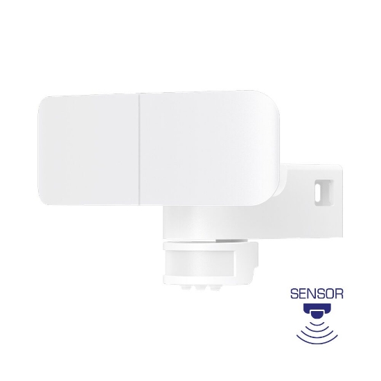 Imagine Corp de iluminat exterior de perete cu senzor 30W 4000K IP54 ALB BR-BG36-10110