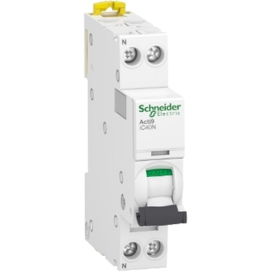 Imagine Siguranță SCHNEIDER A9 IC40N 1P+N B 25A 6KA/10KA A9P44625