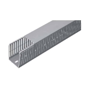 Imagine Canal cablu perforat 100X60MM 2M BUC GRI