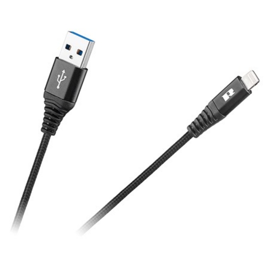 Imagine CABLU USB LIGHTNING 100CM REBEL RB-6002-100-B