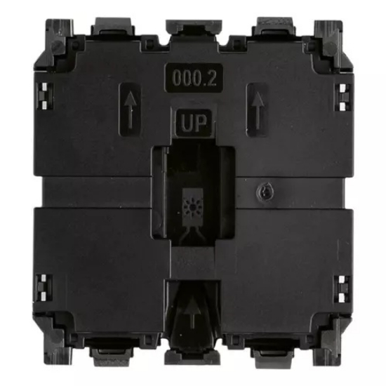 Imagine Mecanism intr LINEA cap cruce 1P negru vimar 30012