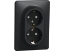 Imagine PRIZA DUBLA SEDNA 2P+E OBT ANTRACIT SESDD314221