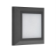 Imagine Aplica corp patrat PT cu LED 4W 230V lumina calda IP65 GRAFIT 3-9701