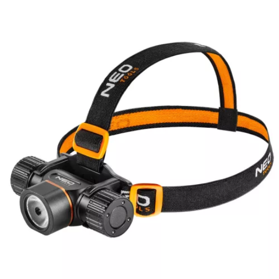 Imagine Lanternă frontală și de mână NEO 2 în 1 cu LED reglabil 99029