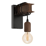 Imagine Aplica Townshend IP20 maro/negru EGL 43152