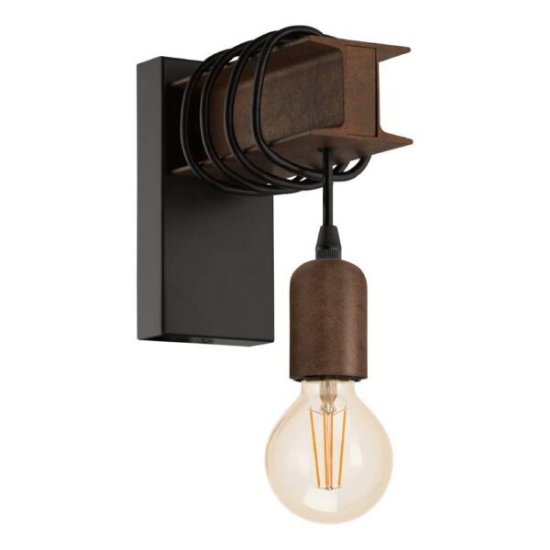 Imagine Aplica Townshend IP20 maro/negru EGL 43152