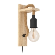 Imagine Aplica Rampside vintage lemn/maro EGL 43197