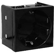 Imagine Priza stil premium CAT6 UTP negru 2106B MF0012-160805