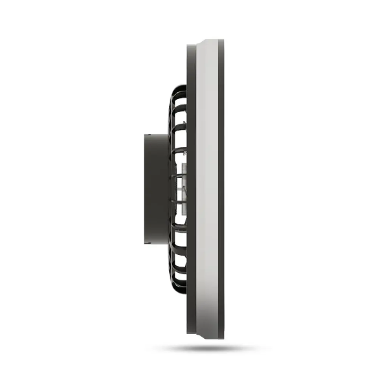 Imagine Plafoniera cu ventilator integrat 2X24W+15W MOTOR TELECOM IR AFCLCCT-48W-15W-W