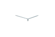 Imagine BRAT DUBLU 2X100CM 180 GRADE PT STALP GALVANIZAT E ST-O.BRAT.G.100.2.E