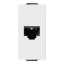 Imagine Priza NEVE RJ45 NETSAFE CAT6E UTP 110 ALB VIMAR NEVE 09339.6