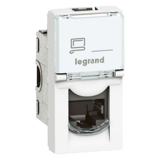Imagine PRIZA RJ45 UTP MOSAIC 1M ALB 076561