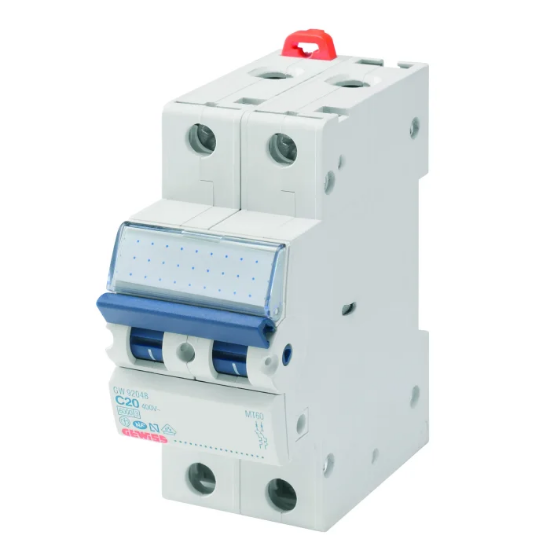 Imagine Disjunctor magnetotermic MT45 - 2P Curba C 16A - 2 module GW92148