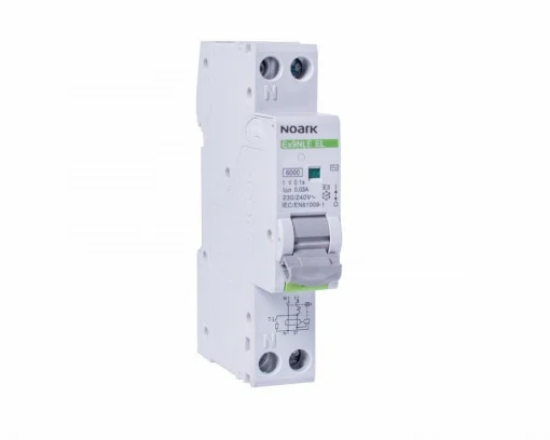 Imagine Întrerupător diferențial RCBO Noark Ex9NLE EL 1PN C10 30mA 111154