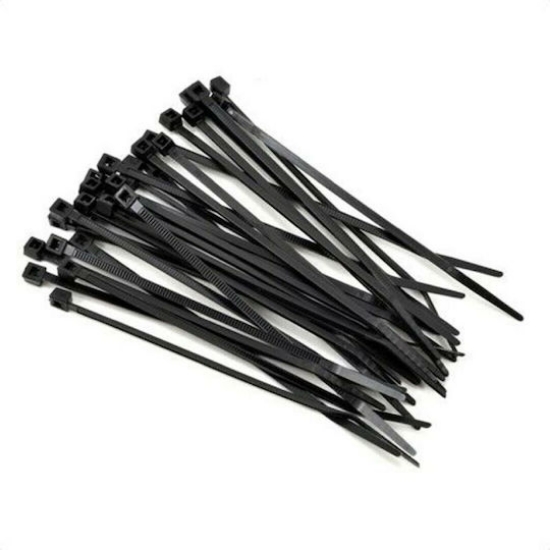 Imagine LEGATURA CABLU NEGRE DIN NYLON 66 94V-2UL 350X4.8MM (100BUC)(147-54115) EUROLAMP