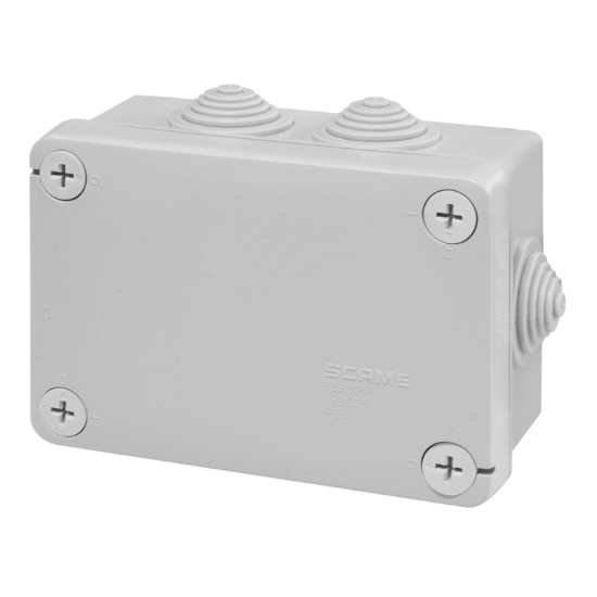 Imagine DOZA DERIVATIE PT 650°C 120x80x50mm cu mansoane IP55 HF