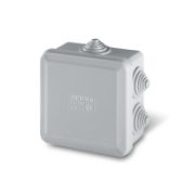 Imagine DOZA DERIVATIE PT 650°C 80x80x40mm cu mansoane IP55 HF