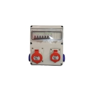 Imagine ORGANIZARE SANTIER  11M IND E2 CABLAT 5P 1X32  1X16A 2XSCHUKO IP44