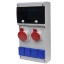 Imagine ORGANIZARE SANTIER IND 5P 2X16A 4XSCHUKO
