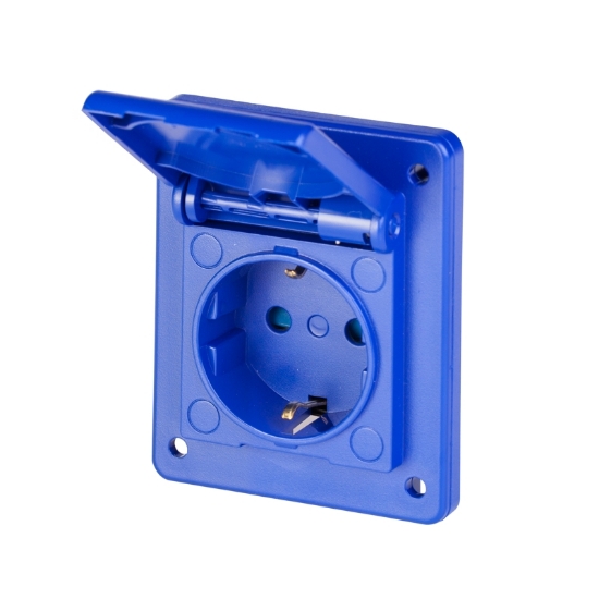 Imagine PRIZA INCASTRATA 2P+E 16A IP44 70X87MM OPTIMA