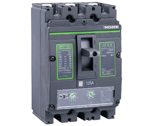 Imagine Întreruptor automat, AC, dimensiune cadru M2, Icu=Ics=36kA, In=180A, 3P