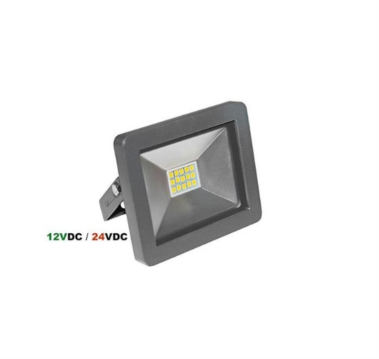 Imagine PROIECTOR 10W SMD LED lumina alba (4000k) antracit 12V-24VDC