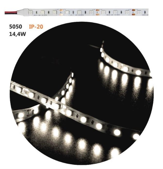 Imagine BANDA 14.4W IP20 12VDC LUMINA ALBA 05-34129/alb
