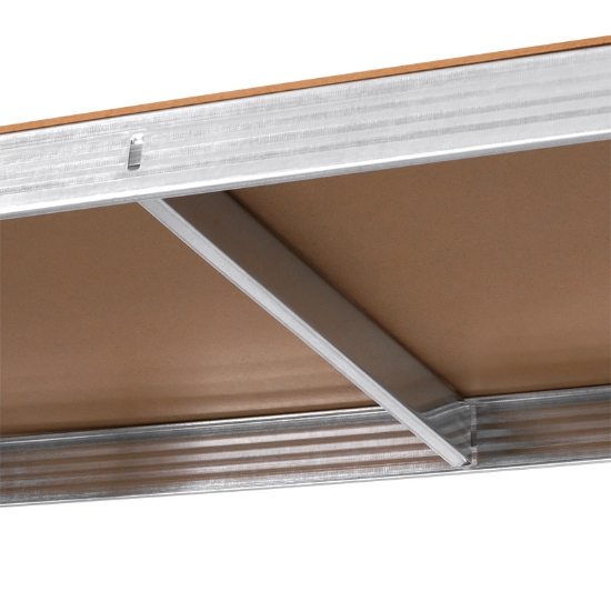Imagine  RAFT METALIC 5 POLITE 750KG MDF 180X90X40 REBEL RB-1251