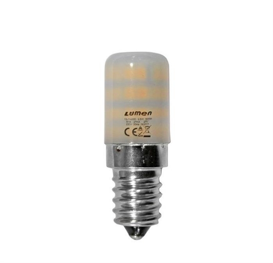 Imagine BEC BULB CU LED 3W E14 ALB CALD pentru frigider