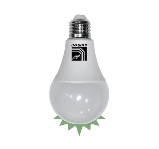 Imagine BEC LED 240V CU FOTOCELULA TIP "PARA" E27 12W LUMINA CALDA