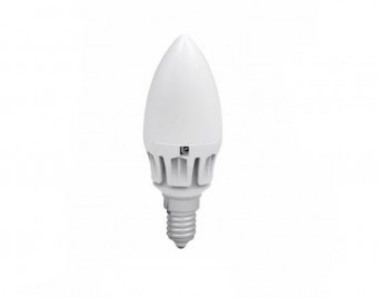 Imagine BEC LED 240V LUMANARE E14 7W LUMINA calda - MAT