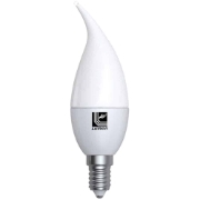 Imagine BEC LED 240V LUMANARE ornament DIMABIL E14 6W LUMINA calda MAT