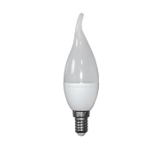 Imagine BEC LED 240V LUMANARE ornament E14 6W LUMINA rece MAT