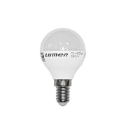 Imagine Bec LED sferic E14 3W lumină caldă 230V