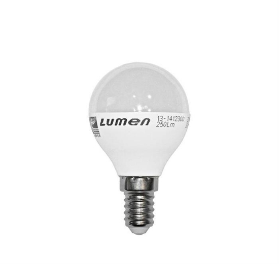 Imagine BEC LED 240V SFERIC E14 3W LUMINA rece - MAT