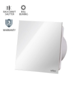 Imagine Ventilator Alb Vito Sticla Antiretur Dim 100Mm 12w VT-VT8005230
