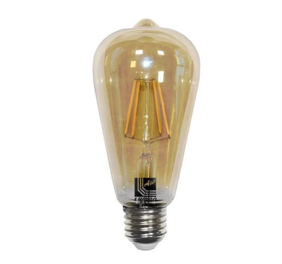 Imagine BEC LED-COG 6W "AVOCADO" E27 230V LUMINA calda AURIU