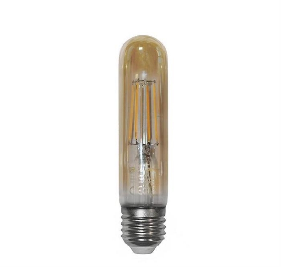 Imagine BEC LED-COG 6W "TUB" L:125mm E27 230V LUMINA calda AURIU